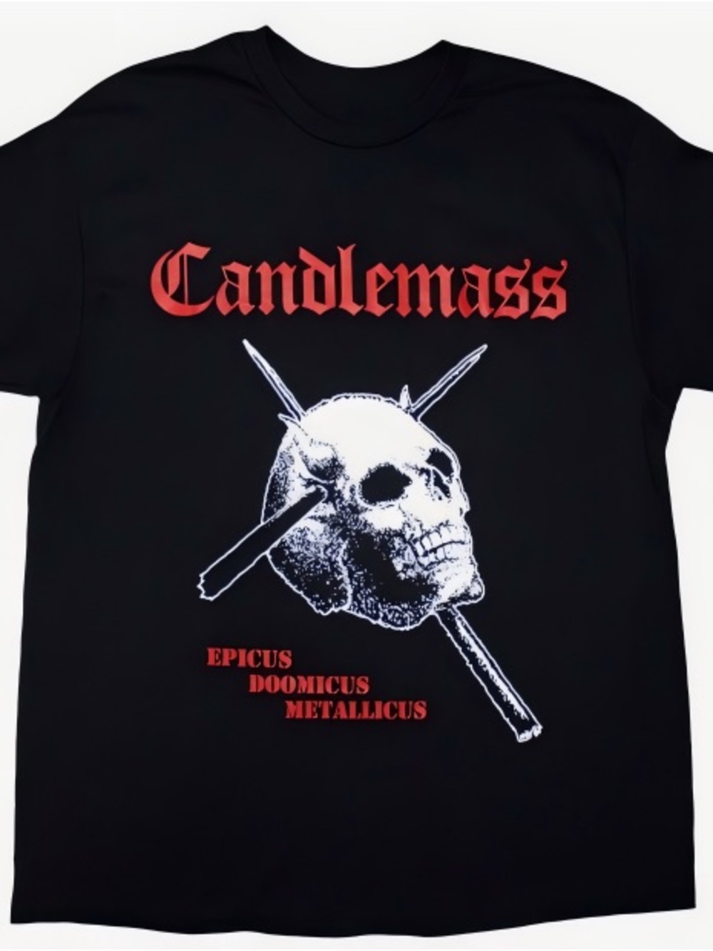 Candlemass t-shirt: Epicus Doomicus Womens Mens T-shirt Unisex